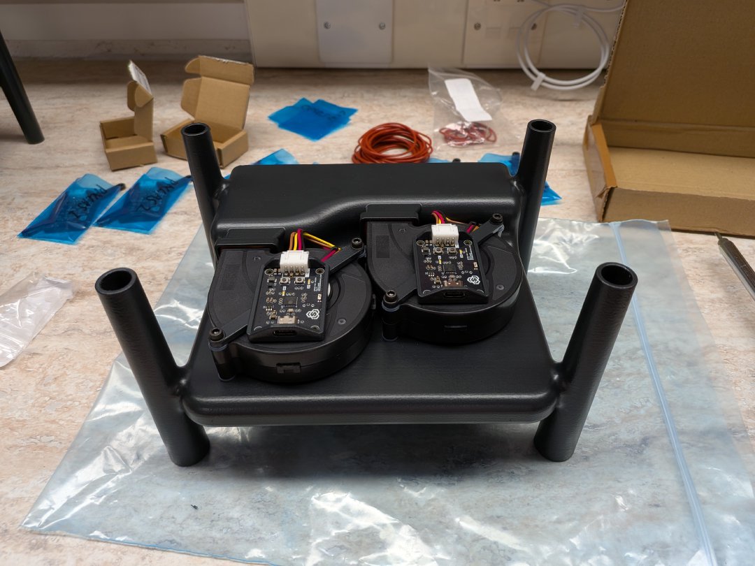 Fans and fan controllers in place