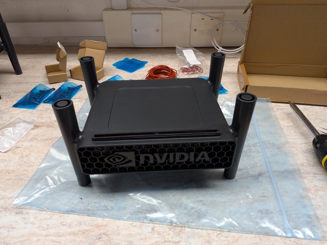 Cooling shelf fully assembled