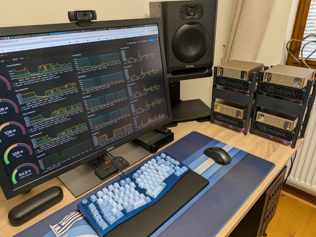 Desktop AI factory in action